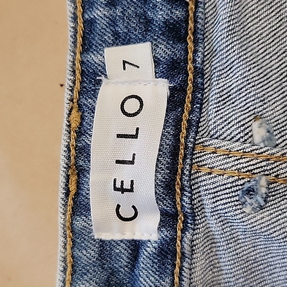 CelloSize 7 Horseshoe Barrel Relaxed Fit Medium Wash Denim Jeans, NEW with Tag - Picture 13 of 14